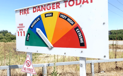 Be alert – fire danger can quickly ramp up